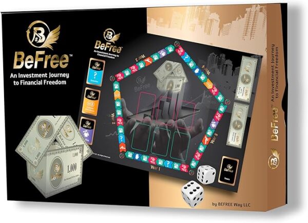 BeFree Investment Educational Family Board Game - Image 2