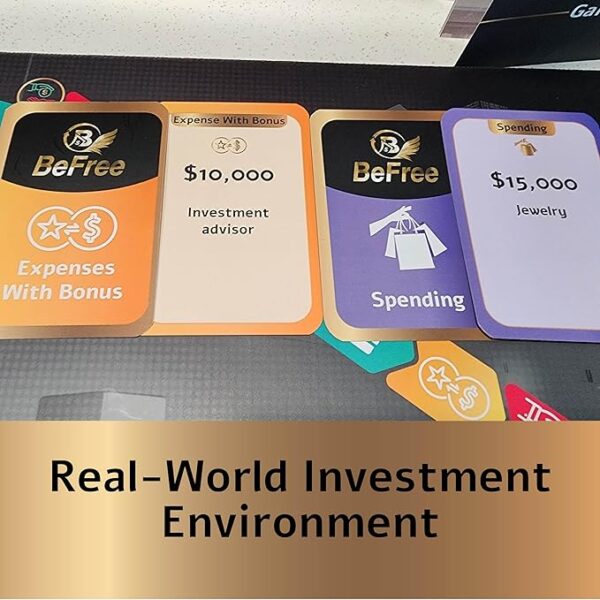 BeFree Investment Educational Family Board Game - Image 4